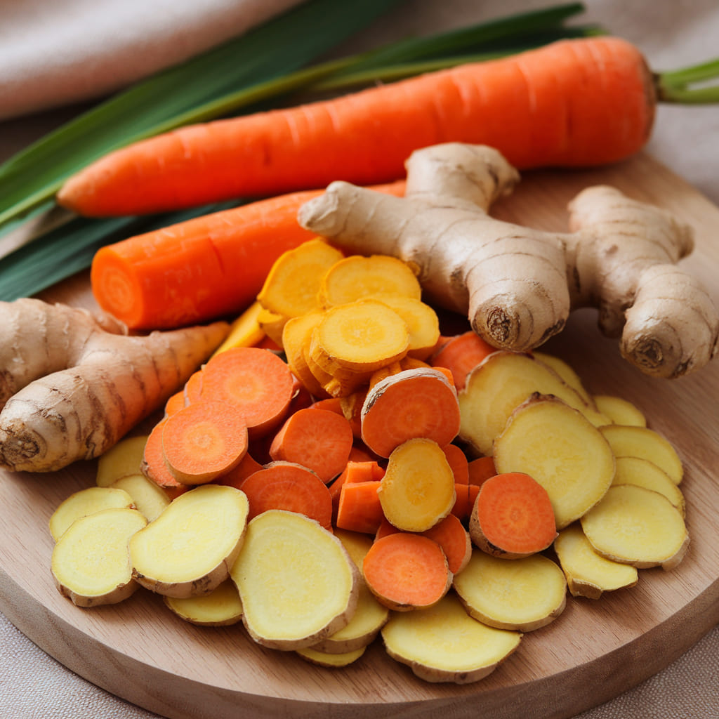 The Beauty Benefits of Carrot Ginger Turmeric Juice