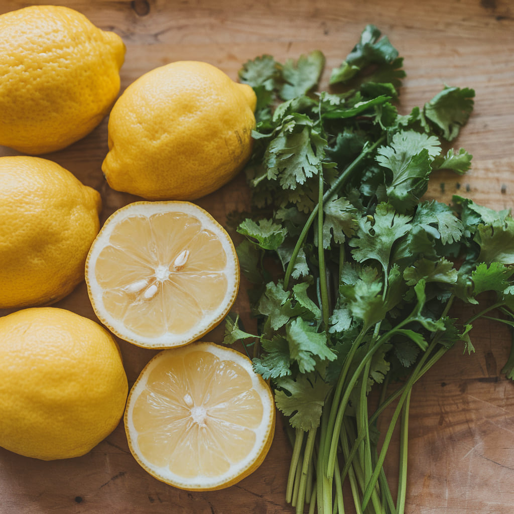 The Beauty Benefits of Lemon and Cilantro Tea
