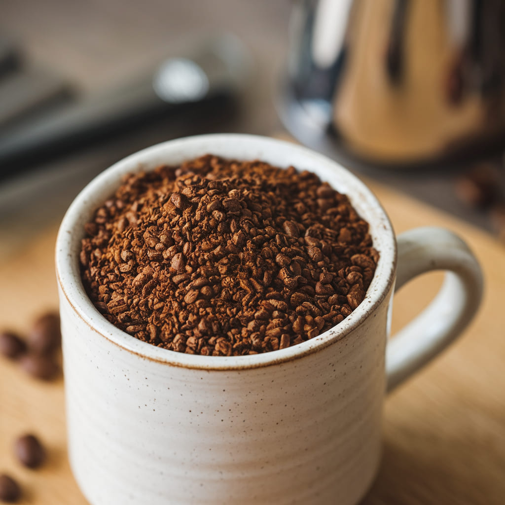 The exfoliating power of coffee