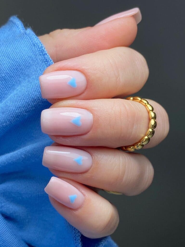 Tiny Blue Hearts