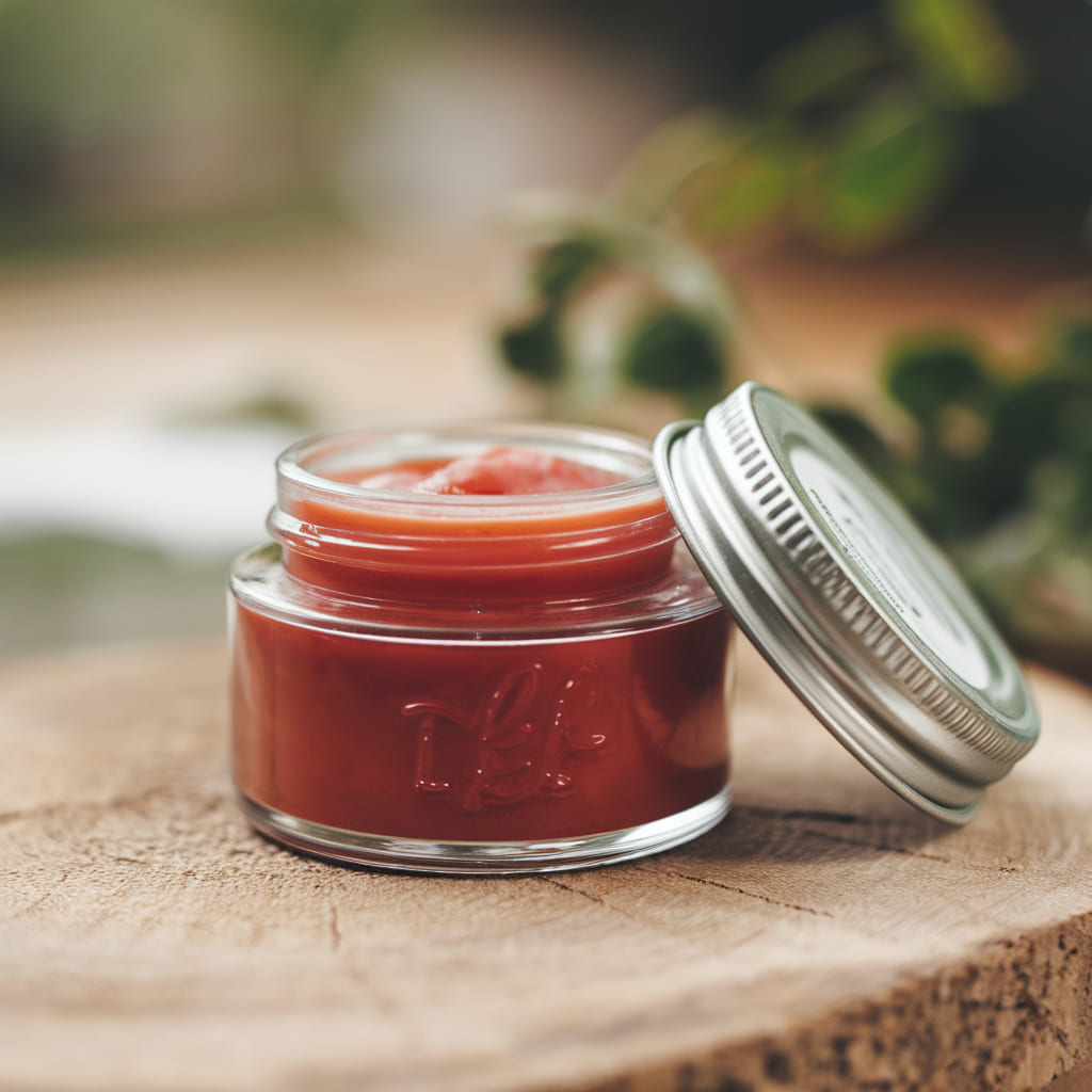 Tomato and Coconut Oil Lip Balm