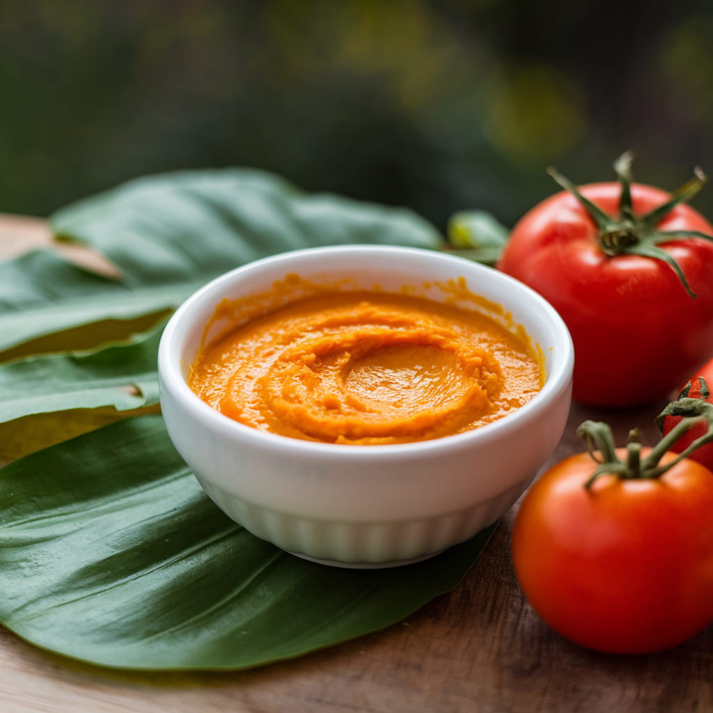 Tomato and Yogurt Brightening Pack