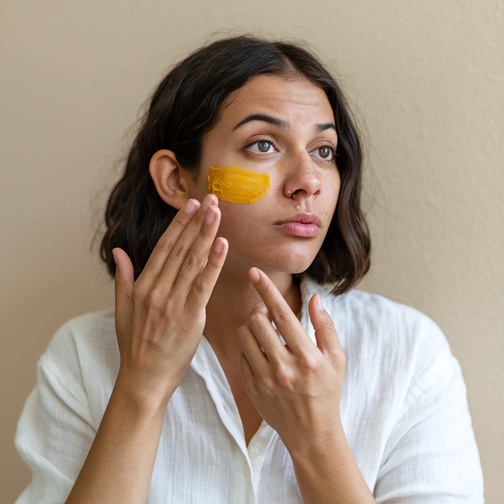 Turmeric Honey Spot Treatment