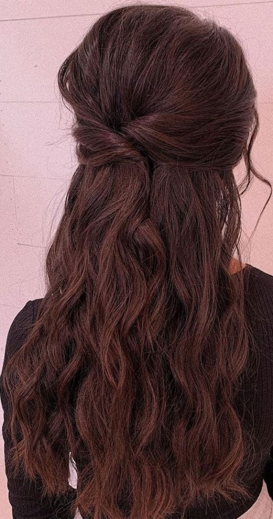 Twisted Half Up Half Down