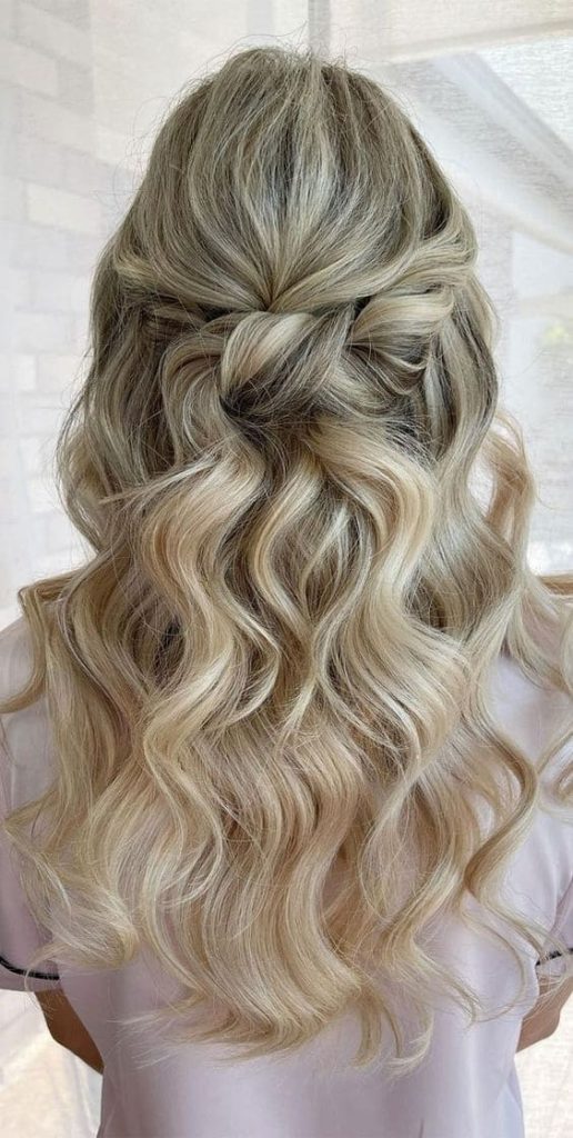 Twisted Half Up Half Down