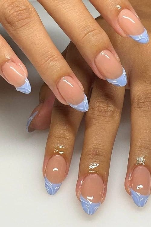 Unique French Manicure