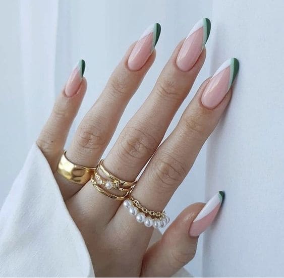 Unique French Manicure