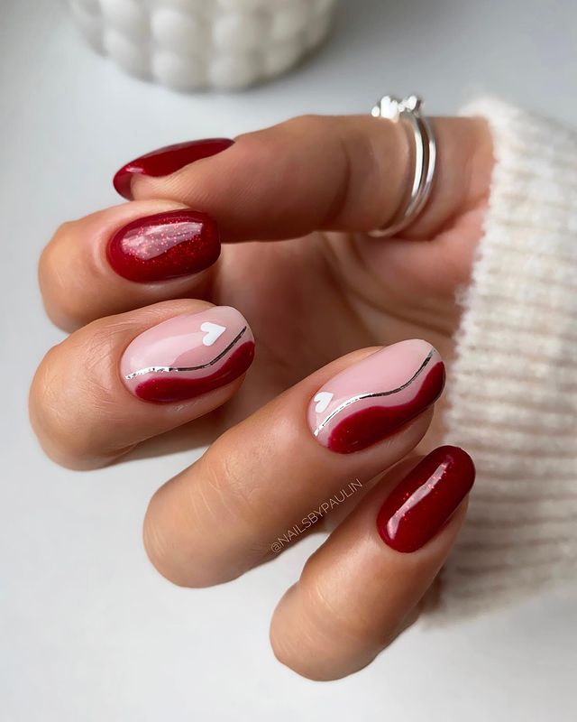 Valentine's Day Swirls
