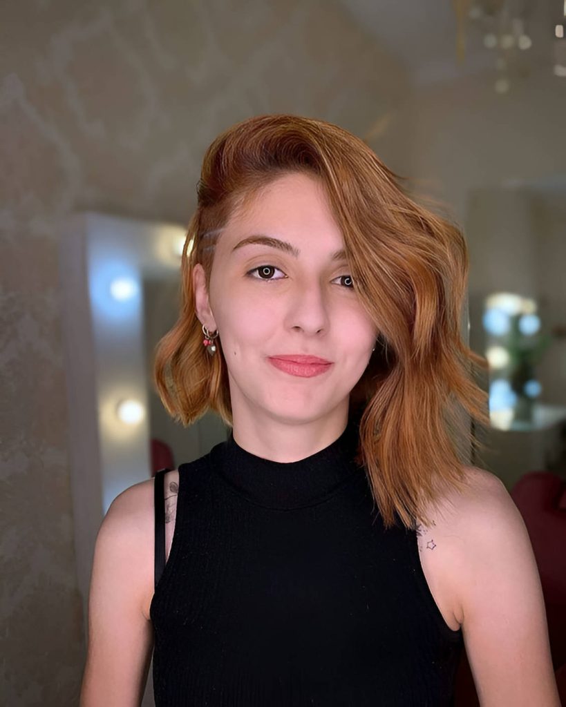 Wavy Bob With A Deep Side Part