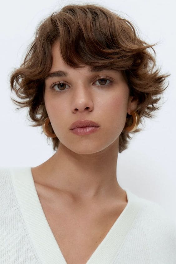 Wavy Pixie Cut