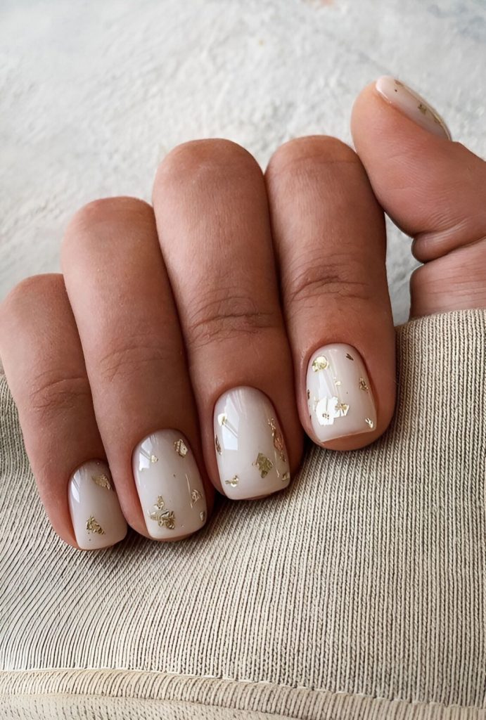 White Wedding Nail Designs