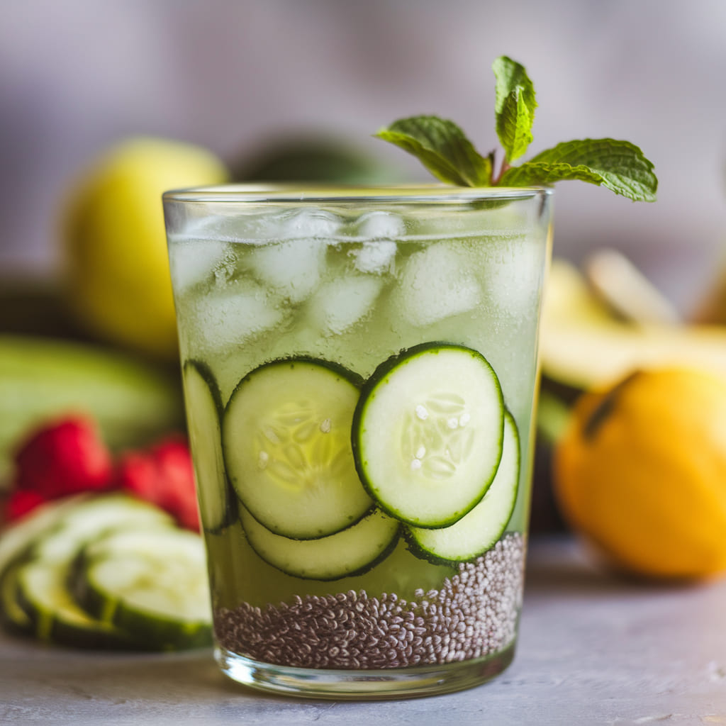 Why Cucumber and Chia Seeds Work So Well Together for Skin