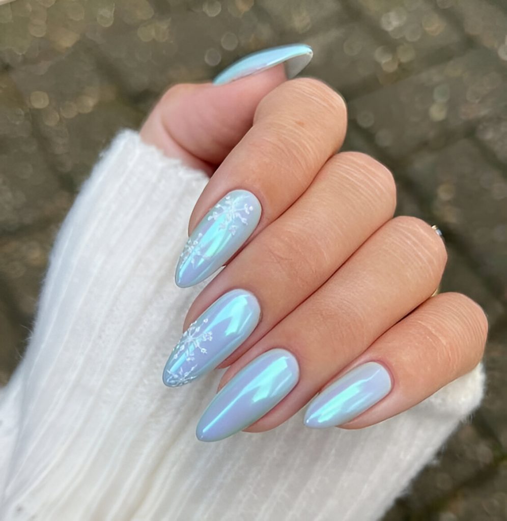Winter January Nails