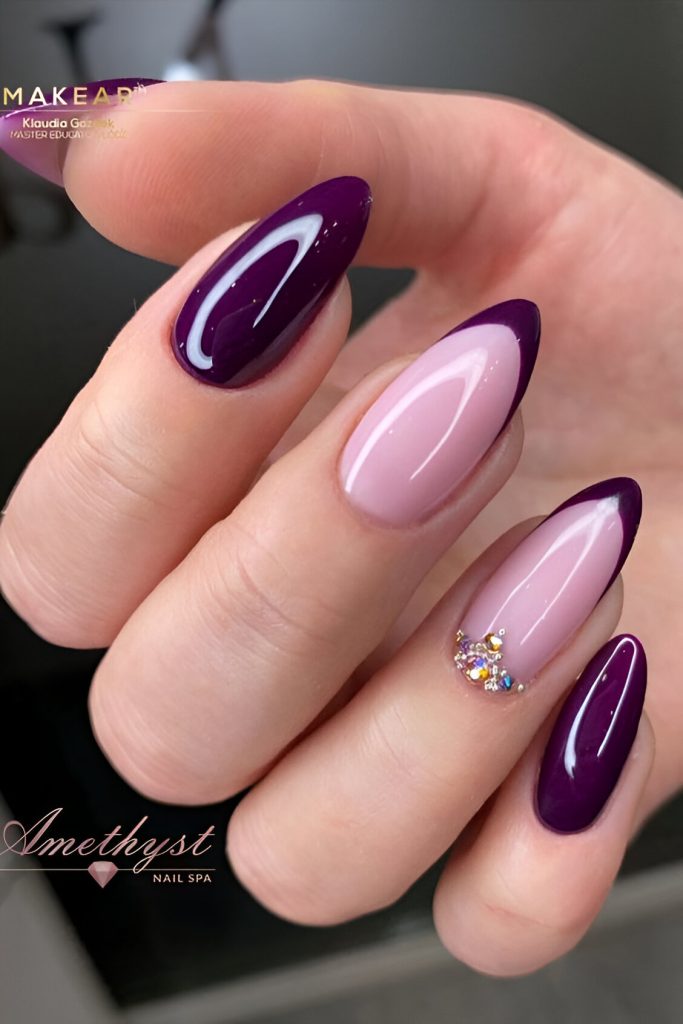 Winter January Nails
