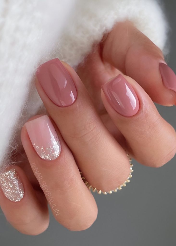 Winter January Nails
