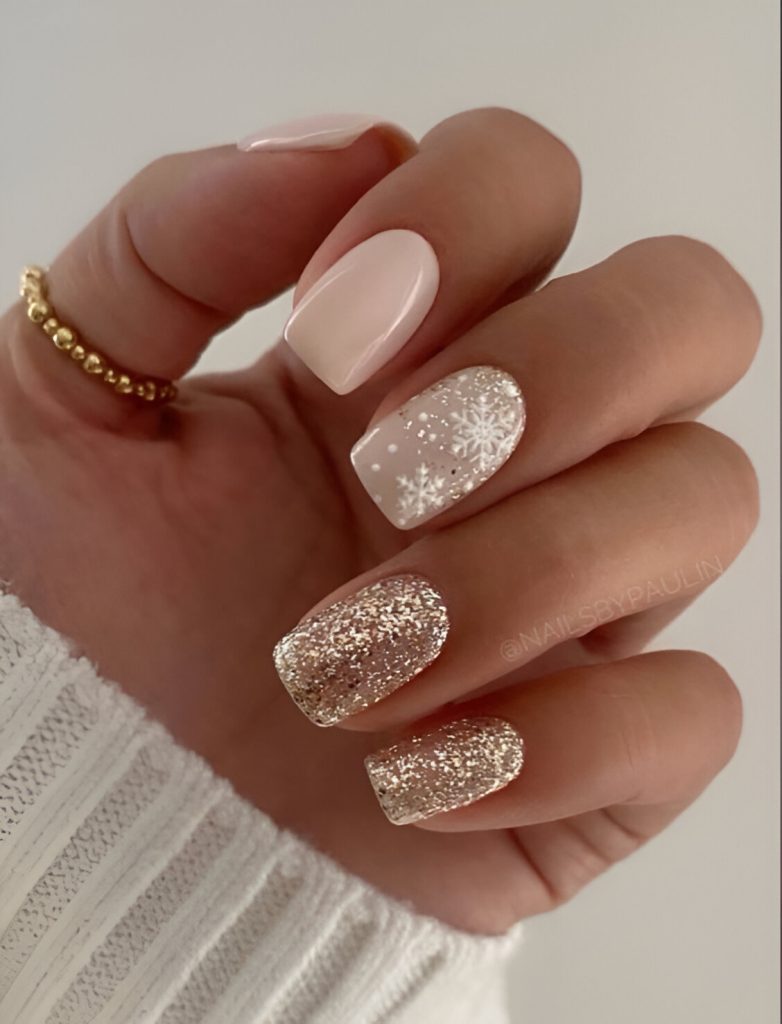 Winter January Nails