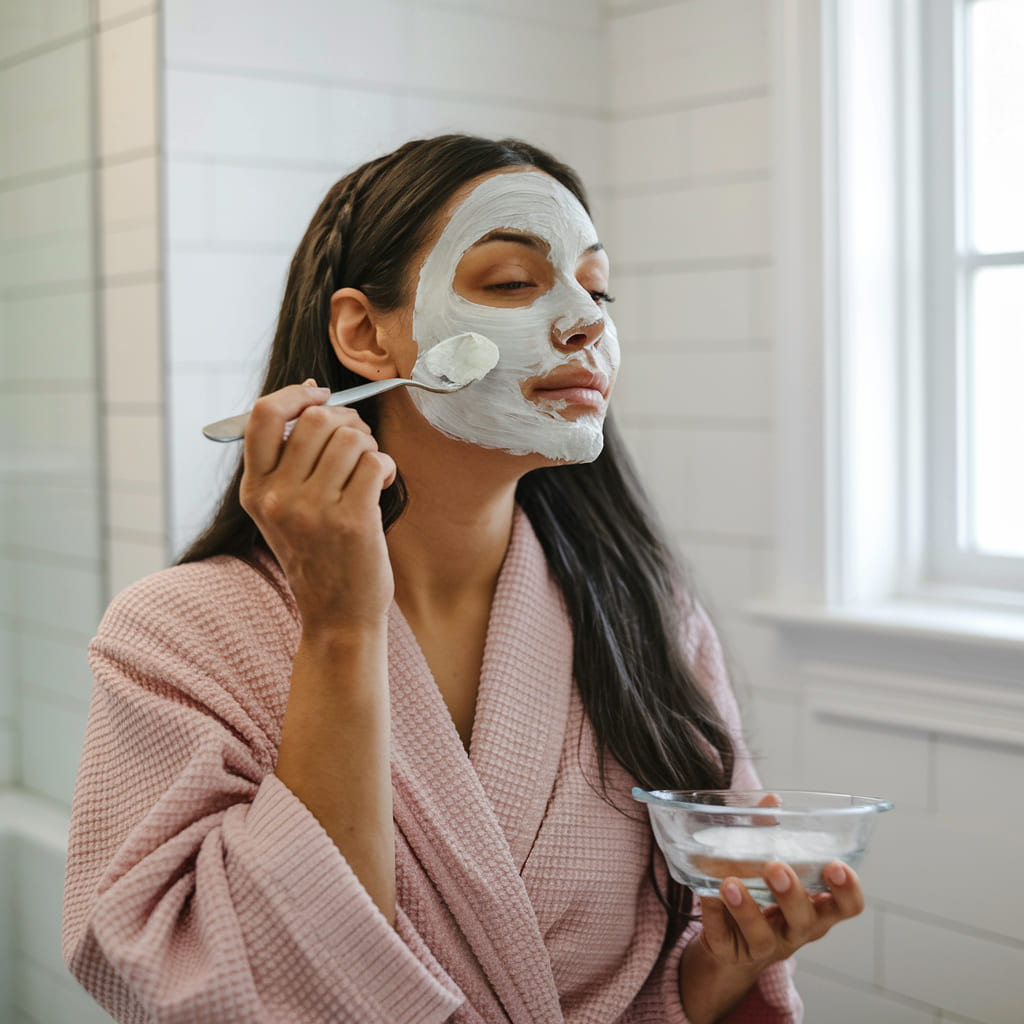 Yeast and Yogurt Anti-Aging Face Mask