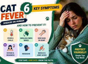 6 Key Symptoms of Cat Fever Disease and How to Prevent It