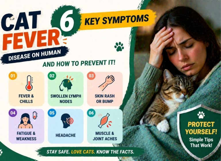 6 Key Symptoms of Cat Fever Disease and How to Prevent It