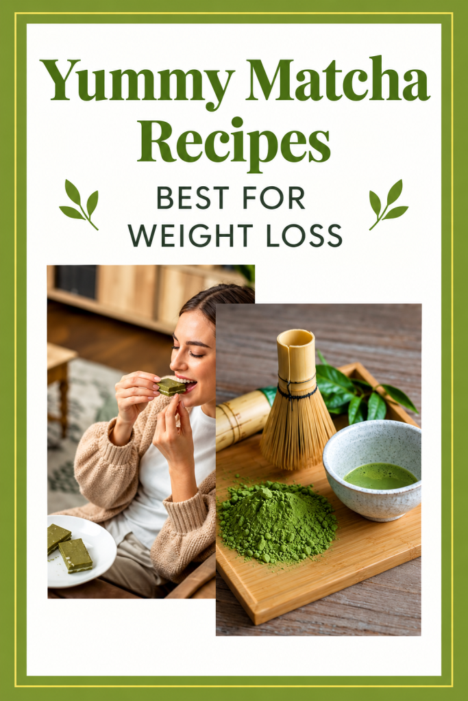 These Matcha Weight Loss Recipes Make Shedding Pounds Delicious