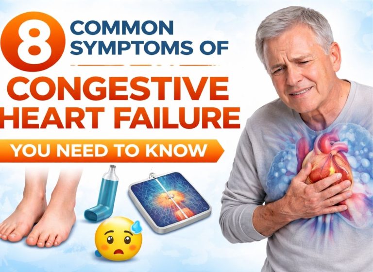 8 Common Symptoms of Congestive Heart Failure You Need to Know