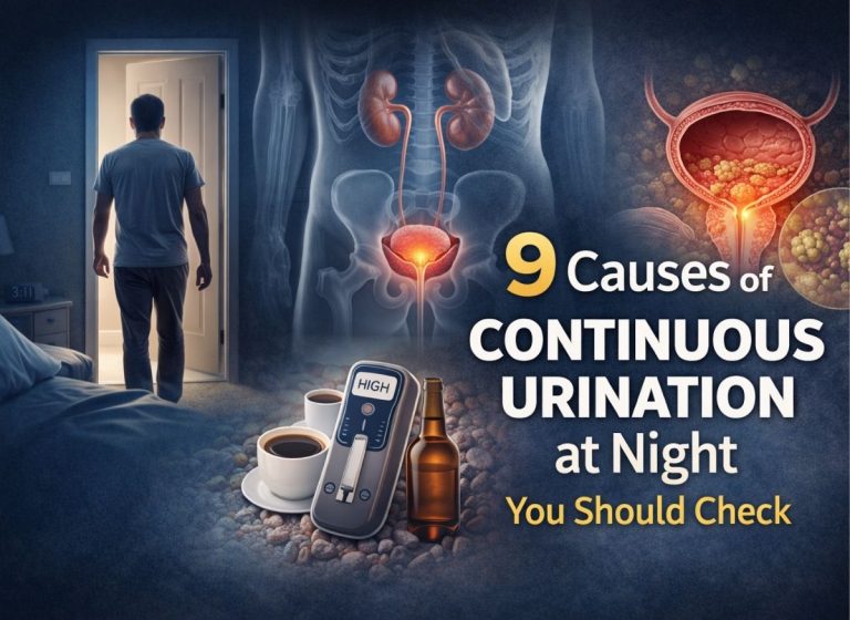 9 Causes of Continuous Urination at Night You Should Check