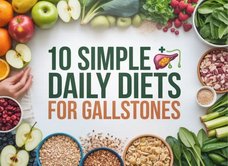 10 Simple Daily Diets For Gallstones to Keep Gallstones From Acting Up