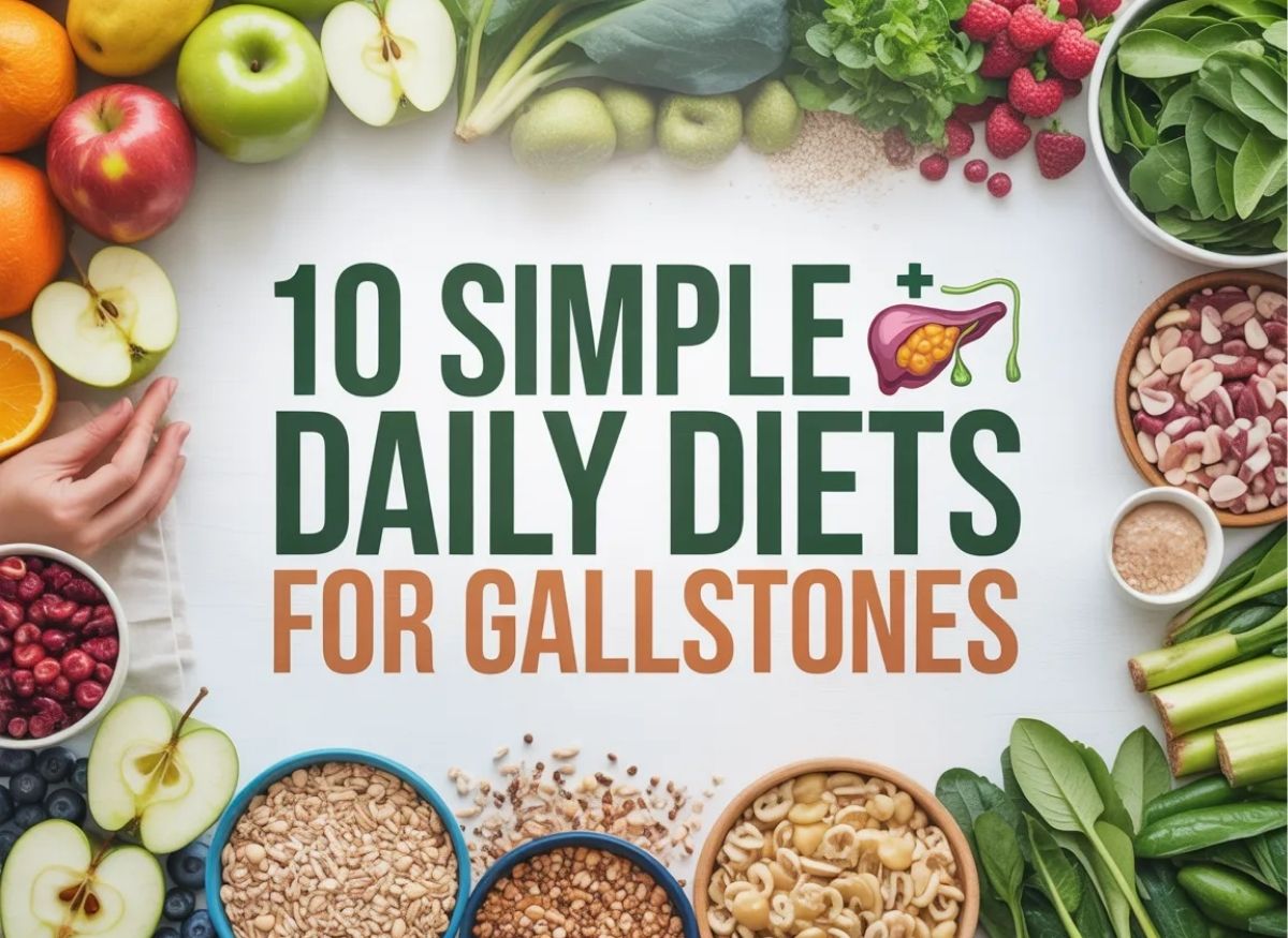 10 Simple Daily Diets For Gallstones to Keep Gallstones From Acting Up
