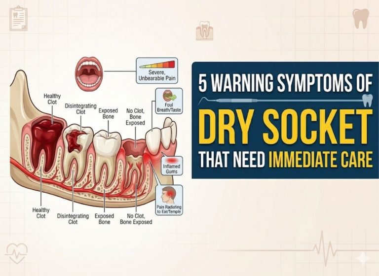 5 Warning Symptoms of Dry Socket That Need Immediate Care