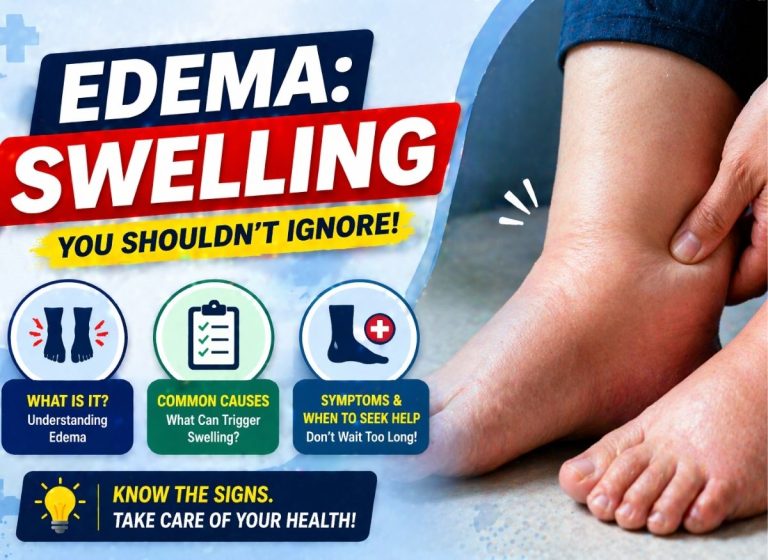 Understanding Edema Swelling: 6 Key Causes and How to Manage It Effectively
