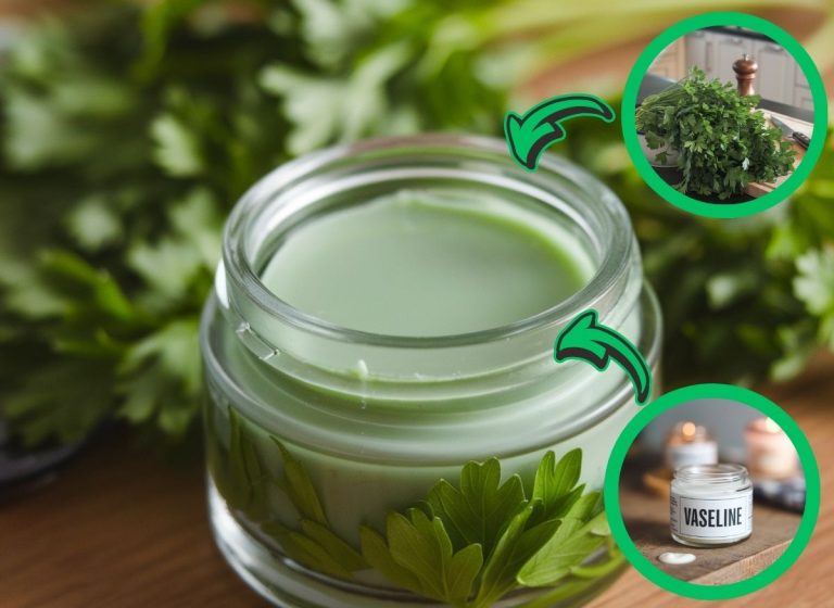 Parsley Meets Vaseline: A Simple DIY Fix for Youthful-Looking Skin