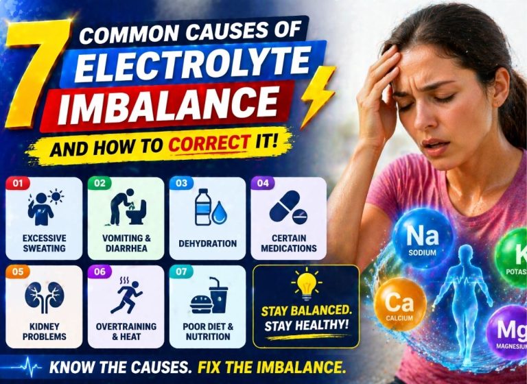 7 Common Causes of Electrolyte Imbalance and How to Correct It