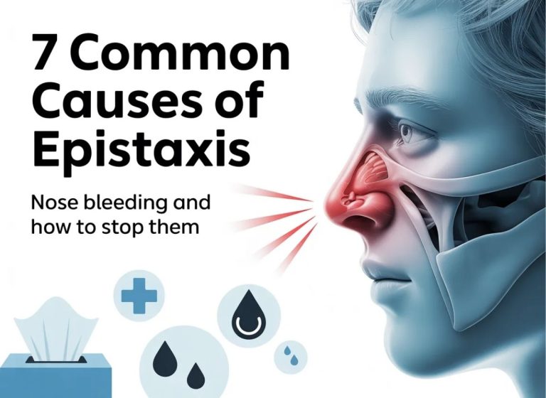 7 Common Causes of Epistaxis Nose Bleeding and How to Stop Them