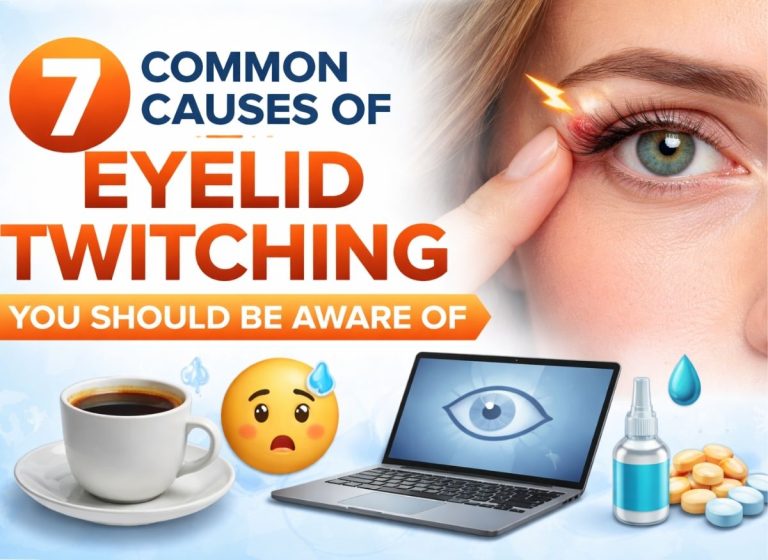 7 Common Causes of Eyelid Twitching You Should Be Aware Of