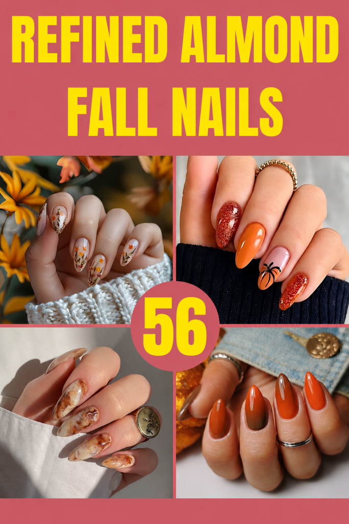 50+ Almond Fall Nails For A Refined Yet Eye-Catching Look
