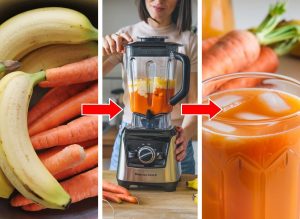 Carrot & Banana Juice for a Fresh, Radiant-Looking Glow