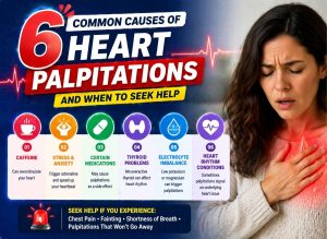 6 Common Causes of Heart Palpitations and When to Seek Help