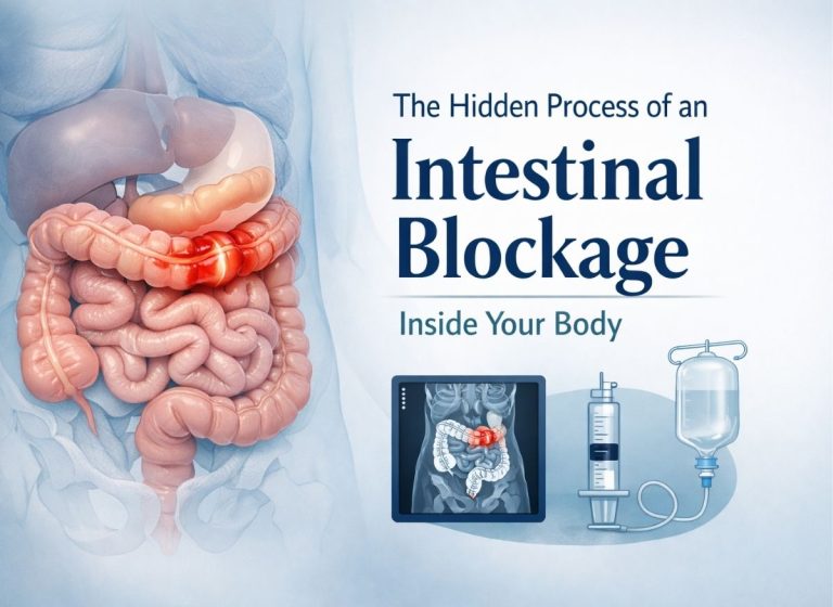The Hidden Process of an Intestinal Blockage Inside Your Body