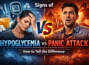 Signs of Hypoglycemia vs Panic Attack: How to Tell the Difference