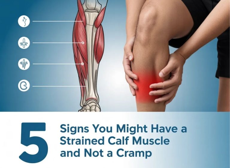 5 Signs You Might Have a Strained Calf Muscle and Not a Cramp