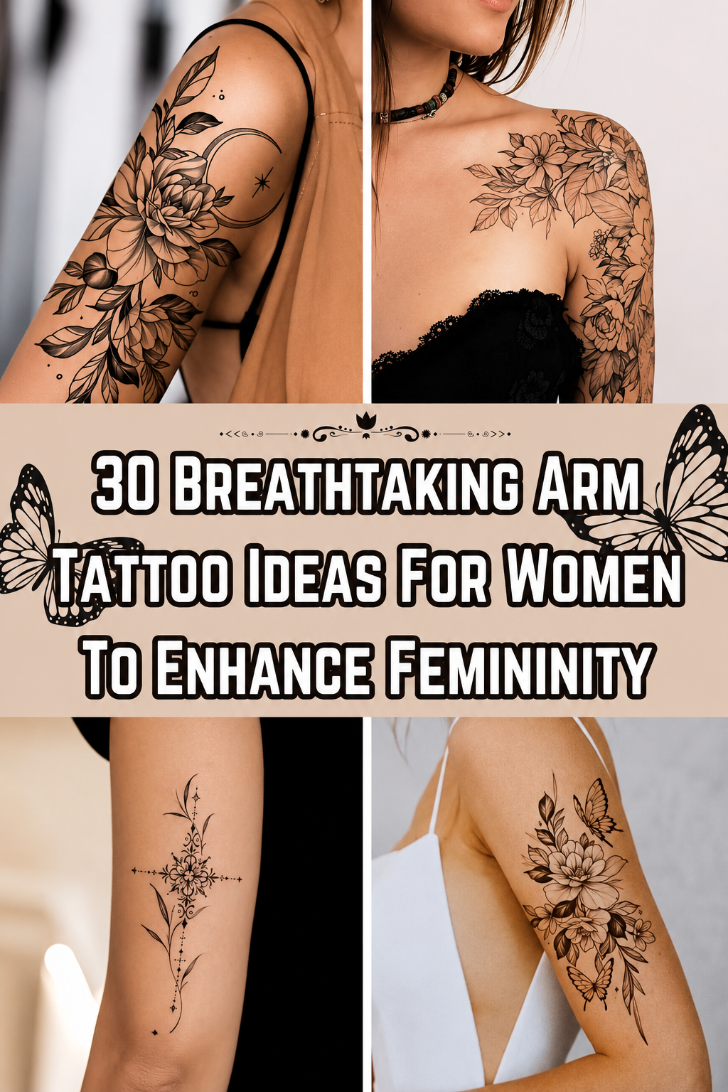 30 Stunning Arm Tattoo Ideas for Women With Feminine Charm