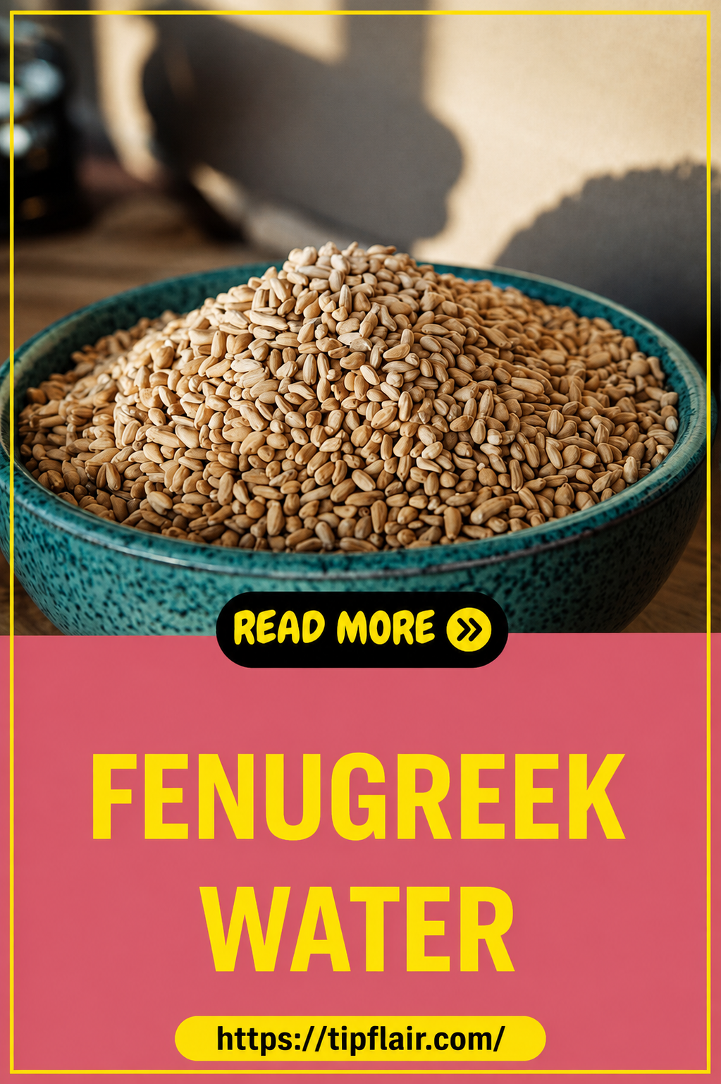 Fenugreek Water to Nourish Your Hair From Within